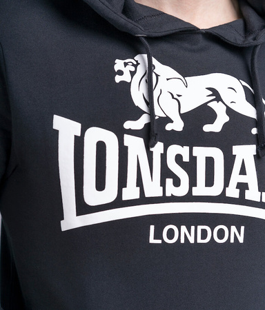 Bluza LONSDALE GO SPORT 2 czarna kaptur