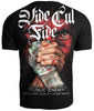 T-shirt PUBLIC ENEMY VIDE CUL FIDE czarny