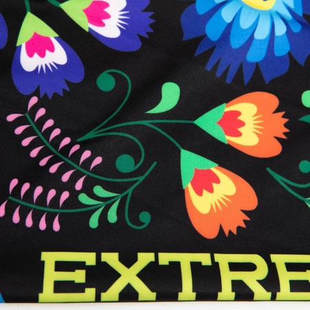 Legginsy Sportowe Damskie Folk 2 3/4