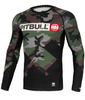 Longsleeve Rashguard PIT BULL CROSS CAMO woodland camo