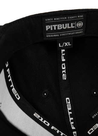 Czapka PIT BULL EL JEFE FITTED czarno/czarna
