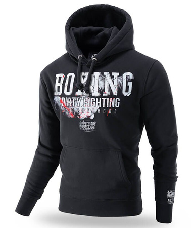 Bluza DOBERMANS AGGRESSIVE DIRTY FIGHTING BK270 kaptur czarna