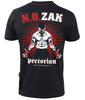 T-shirt PRETORIAN K.O.zak czarny