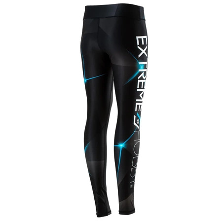 Legginsy sportowe damskie EXTREME HOBBY MT SPORT  turkusowy