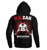 Bluza PRETORIAN K.O.zak czarna kaptur