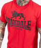 T-shirt LONSDALE LOGO  czerwony