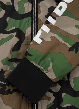 Kurtka dziecięca PIT BULL ATHLETIC SLEEVE LOGO camo