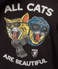 T-shirt PGWEAR CATS czarny