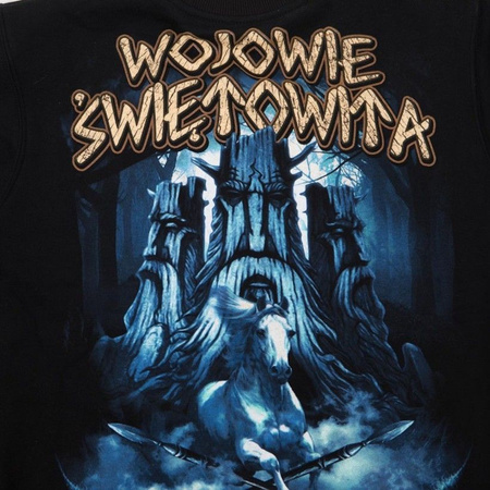 Bluza EXTREME HOBBY WOJOWIE ŚWIĘTOWITA czarna prosta