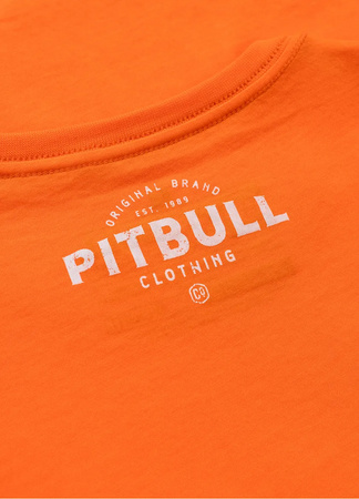 T-shirt PIT BULL ULTRA LIGHT CO. pomarańczowy