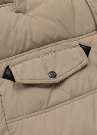 Damska kurtka parka PIT BULL QUEENSTON WMN dark sand