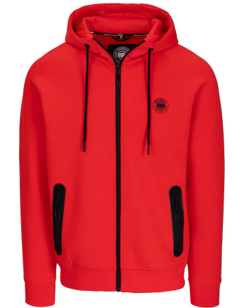 Komplet dresowy PIT BULL DOGWOOD/POCKET DOGWOOD czerwony (fluo red) 