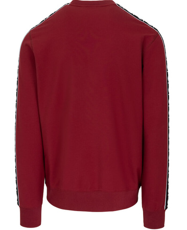 Bluza PIT BULL Tricot Terry TAPE NUGGET bordowa prosta