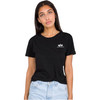 T-shirt damski ALPHA INDUSTRIES SMALL LOGO WMN czarny 196054 03