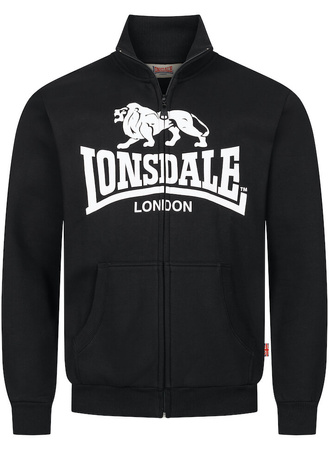 Bluza LONSDALE GARRIGILL czarna rozpinana