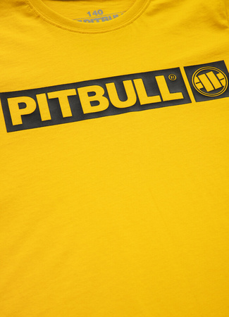 T-shirt dziecięcy PIT BULL HILLTOP JUNIOR żółty