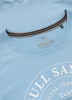 T-shirt damski PIT BULL HEARTIE WMN błękitny (light blue)