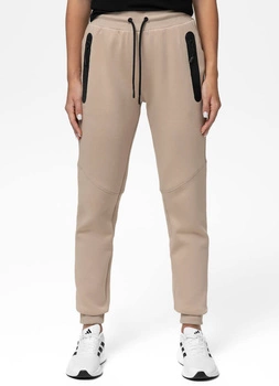 Damskie spodnie PIT BULL EXPLORY WMN dresowe cappucino
