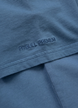 T-shirt PIT BULL USA CAL 210 GSM BRUSHED shade blue