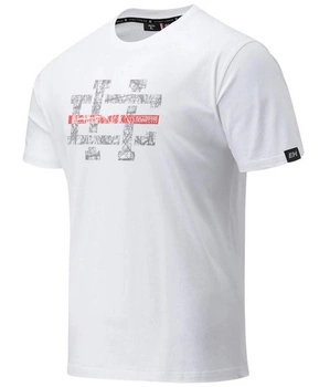 T-shirt EXTREME HOBBY HASHTAG biały