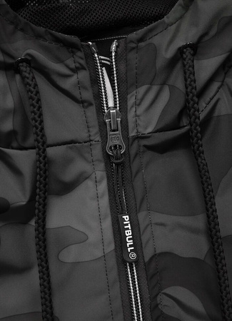 Kurtka PIT BULL ATHLETIC all black camo