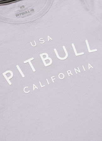 T-shirt damski PIT BULL USA CAL WMN jasno fioletowy (lilac)