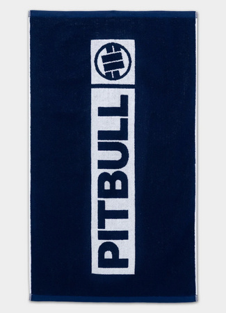 Ręcznik kąpielowy PIT BULL HILLTOP  granatowy 140x70 cm