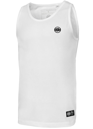 Tank top PIT BULL Slim Fit SMALL LOGO biały