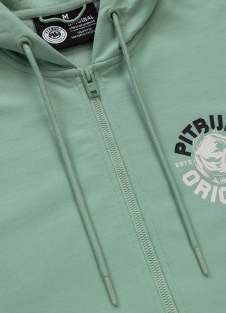 Bluza PIT BULL Tricot Terry DOG SD light mint rozpinana