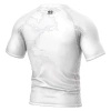 Short Sleeve Rashguard EXTREME HOBBY PODRÓŻE WOJOWNIKA biały