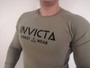 Bluza INVICTA STREETWEAR prosta oliwkowa 