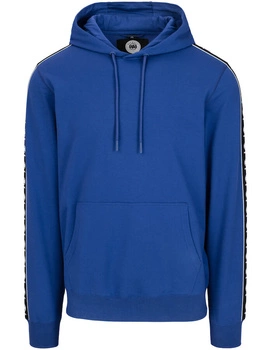 Bluza PIT BULL Tricot Terry TAPE NUGGET niebieska (electric blue) kaptur