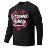 Bluza EXTREME HOBBY BADGE prosta czarna