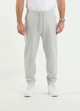 Spodnie sportowe PIT BULL Tricot Terry NUGGET szare