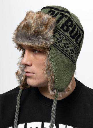 Czapka zimowa PIT BULL MISSION BAY oliwkowa