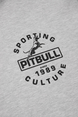 Bluza PIT BULL Tricot Terry PHYSICAL CULTURE szara prosta