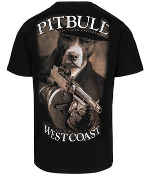 T-shirt PIT BULL TOMMY GUN czarny
