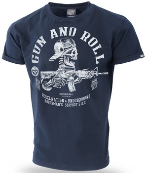 T-shirt DOBERMANS GUN AND ROLL TS276 granatowy