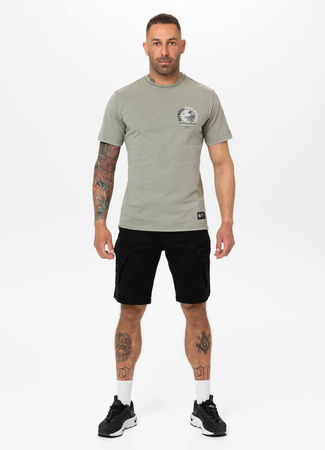 T-shirt PIT BULL Denim Washed PLANET SURF dusty salvia