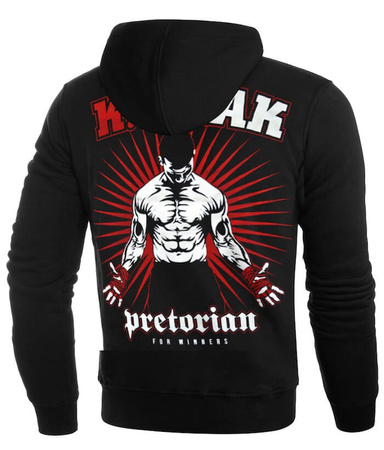 Bluza PRETORIAN K.O.zak czarna kaptur