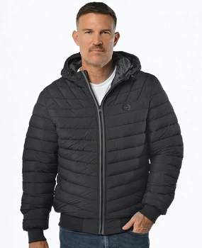 Kurtka PIT BULL NAYLOR HOODED PADDED czarna