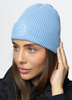 Czapka zimowa PIT BULL SAN DIEGO CA light blue