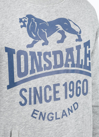 Bluza LONSDALE NOSS szara prosta