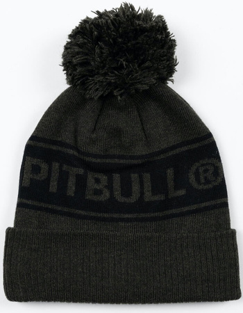 Czapka zimowa PIT BULL VERMEL R oliwkowa