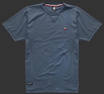 T-shirt ULTRAPATRIOT MODEL SN3 niebiesko/szary