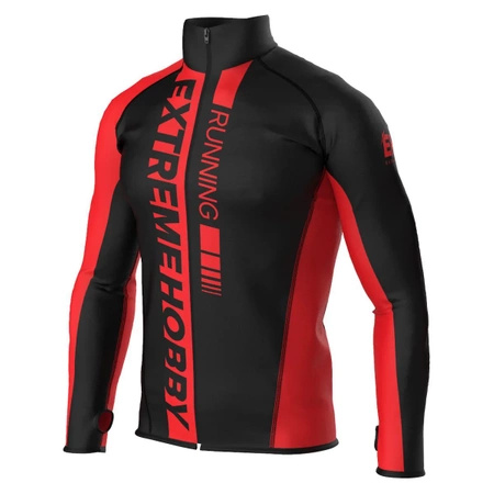Bluza biegowa męska EXTREME HOBBY DRAFT czerwona