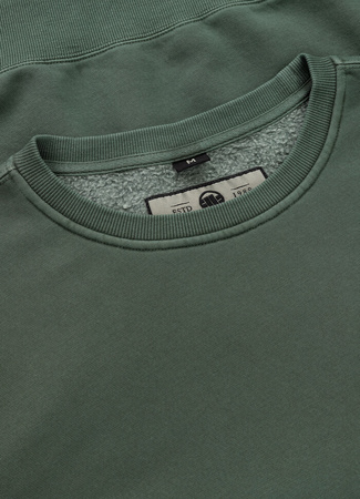 Bluza PIT BULL WASHED LANCASTER 2 sage green prosta