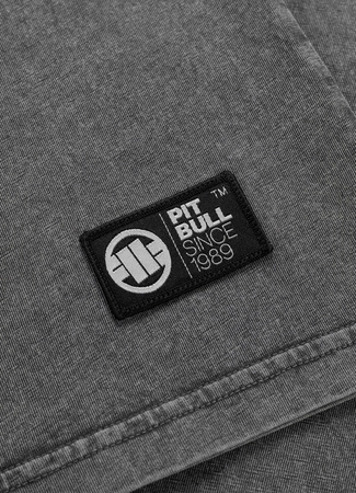 T-shirt PIT BULL Denim Washed MT.FUJI washed grey