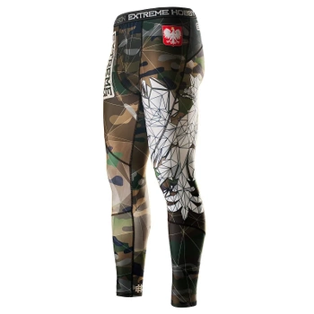 Legginsy męskie EXTREME HOBBY POLSKA CAMO moro