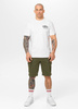 T-shirt PIT BULL HERO biały